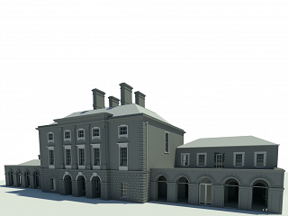 3D BIM Model of Hunt Museum, Limerick